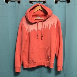 tentree Coral Hoodie with Logo Tag